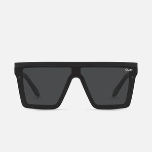 Quay Hindsight Black Sunglasses
